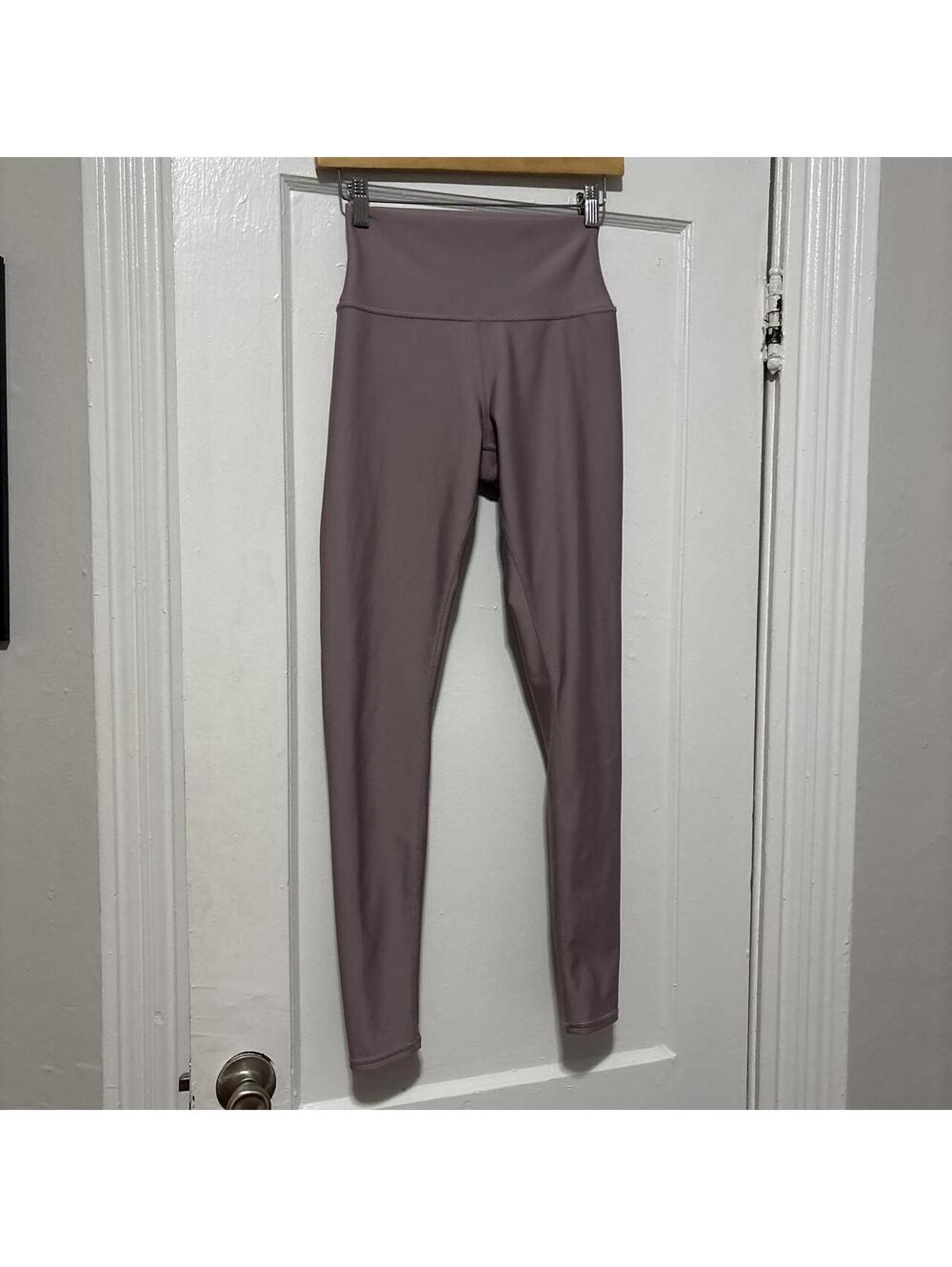 Alo Yoga Women's Pink and Purple Legging